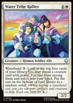 Water Tribe Rallier - Magic: The Gathering | Avatar: The Last Airbender (Uncommon) [TLA - 42] - El Duelista