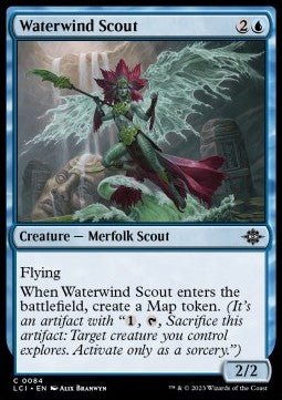 Waterwind Scout⁣ - The Lost Caverns of Ixalan⁣ (Common)⁣ [84] - El Duelista
