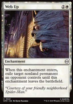 Web Up - Magic: The Gathering | Marvel's Spider - Man (Common) [SPM - 21] - El Duelista