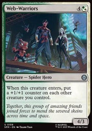 Web - Warriors - Magic: The Gathering | Marvel's Spider - Man (Uncommon) [SPM - 159] - El Duelista