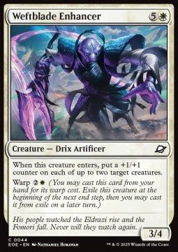 Weftblade Enhancer⁣ - Edge of Eternities⁣ (Common)⁣ [44] - El Duelista