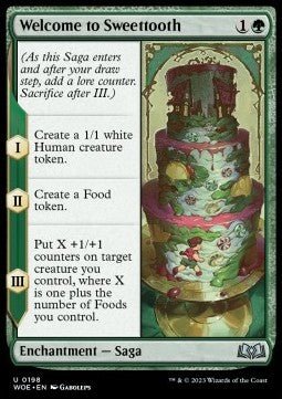 Welcome to Sweettooth⁣ - Wilds of Eldraine⁣ (Uncommon)⁣ [198] - El Duelista
