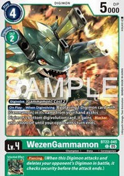 WezenGammamon (BT22 - 045)⁣ - Cyber Eden⁣ (Common)⁣ [045] - El Duelista
