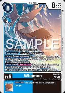 Whamon (EX8 - 025) (V.1)⁣ - Chain of Liberation⁣ (Uncommon)⁣ [025] - El Duelista