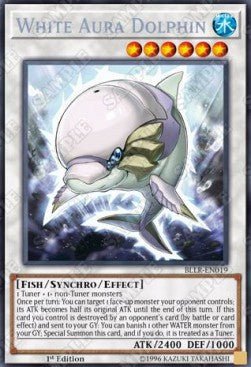 White Aura Dolphin⁣ - Battles of Legend: Light's Revenge⁣ (Secret Rare)⁣ [019] - El Duelista