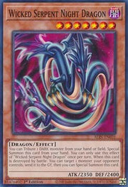 Wicked Serpent Night Dragon⁣ - Alliance Insight⁣ (Common)⁣ [031] - El Duelista