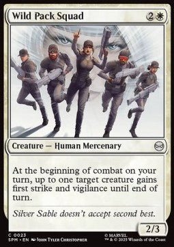 Wild Pack Squad - Magic: The Gathering | Marvel's Spider - Man (Common) [SPM - 23] - El Duelista