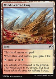 Wind - Scarred Crag⁣ - Tarkir: Dragonstorm⁣ (Common)⁣ [271] - El Duelista