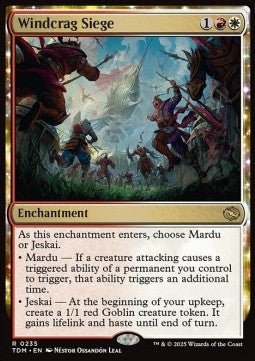 Windcrag Siege - Tarkir: Dragonstorm (Rare) [TDM - 235] - El Duelista