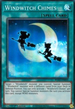Windwitch Chimes - Blazing Vortex (Super Rare) [BLVO - 059] - El Duelista