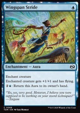 Wingspan Stride⁣ - Tarkir: Dragonstorm⁣ (Common)⁣ [66] - El Duelista