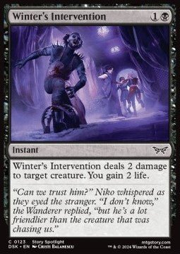 Winter's Intervention⁣ - Duskmourn: House of Horror⁣ (Common)⁣ [123] - El Duelista