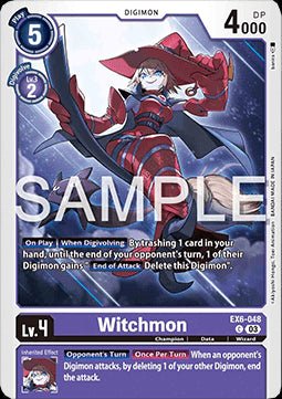 Witchmon (EX6 - 048)⁣ - Infernal Ascension⁣ (Common)⁣ [048] - El Duelista