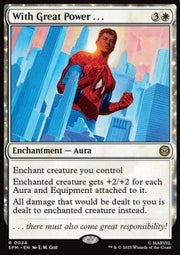 With Great Power... - Magic: The Gathering | Marvel's Spider - Man (Rare) [SPM - 24] - El Duelista