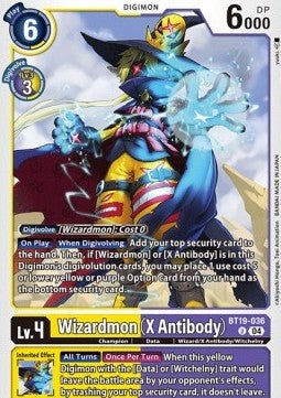 Wizardmon (X Antibody) (BT19 - 036) - Special Booster Ver 2.0 (Uncommon) [SB2.0 - BT19 - 036] - El Duelista