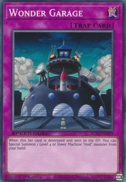 Wonder Garage⁣ - Speed Duel GX: Midterm Paradox⁣ (Common)⁣ [B19] - El Duelista