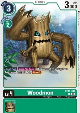 Woodmon (BT15 - 046)⁣ - Exceed Apocalypse⁣ (Common)⁣ [046] - El Duelista