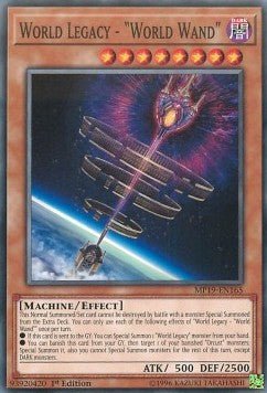World Legacy - "World Wand" - 2019 Gold Sarcophagus Tin Mega Pack (Common) [MP19 - 165] - El Duelista