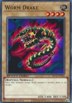 Worm Drake⁣ - Speed Duel: Streets of Battle City⁣ (Common)⁣ [H04] - El Duelista