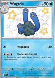Wugtrio⁣ - Paldean Fates⁣ (Shiny Rare)⁣ [122] - El Duelista