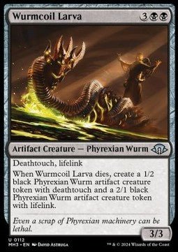 Wurmcoil Larva⁣ - Modern Horizons 3⁣ (Uncommon)⁣ [112] - El Duelista