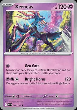 Xerneas - Mega Evolution (Rare) [MEG - 064] - El Duelista
