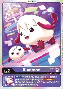 Xiaomon (BT4 - 006)⁣ - Resurgence Booster⁣ (Uncommon)⁣ [BT4 - 006] - El Duelista