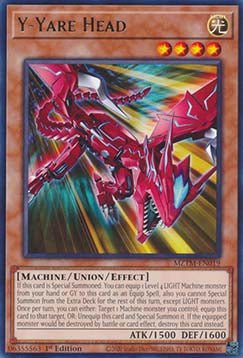 Y - Yare Head - Maze of the Master (Rare) [MZTM - 019] - El Duelista