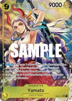 Yamato (OP04 - 112) (V.2) - Kingdoms of Intrigue (Alternate Art) [OP04 - 112] - El Duelista