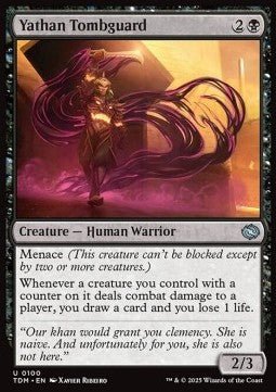 Yathan Tombguard⁣ - Tarkir: Dragonstorm⁣ (Uncommon)⁣ [100] - El Duelista