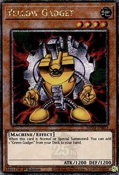 Yellow Gadget - 25th Anniversary Tin: Dueling Mirrors (Quarter Century Secret Rare) [MP24 - 013] - El Duelista