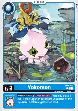 Yokomon (EX6 - 002) (V.1)⁣ - Infernal Ascension⁣ (Common)⁣ [002] - El Duelista
