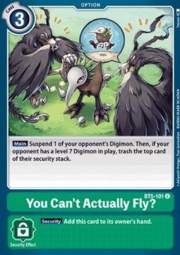 You Can't Actually Fly? (BT5 - 101)⁣ - Battle Of Omni⁣ (Uncommon)⁣ [BT5 - 101] - El Duelista
