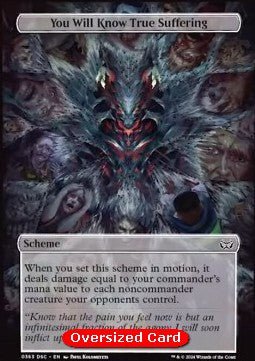 You Will Know True Suffering⁣ - Commander: Duskmourn: House of Horror⁣ (Special)⁣ [363] - El Duelista