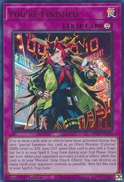 You're Finished⁣ - 25th Anniversary Tin: Dueling Mirrors⁣ (Ultra Rare)⁣ [225] - El Duelista