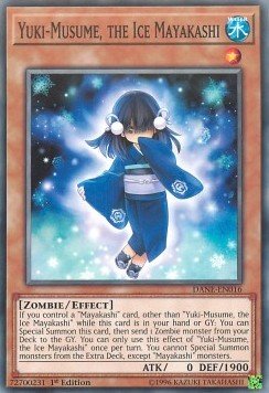 Yuki - Musume, the Ice Mayakashi - Dark Neostorm (Common) [DANE - 016] - El Duelista
