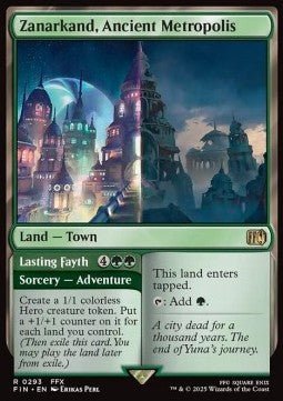 Zanarkand, Ancient Metropolis // Lasting Fayth⁣ - Magic: The Gathering - FINAL FANTASY⁣ (Rare)⁣ [293] - El Duelista