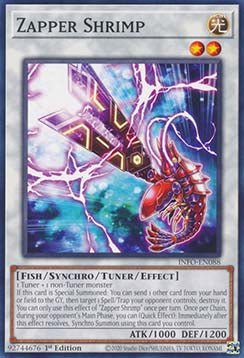 Zapper Shrimp⁣ - The Infinite Forbidden⁣ (Common)⁣ [088] - El Duelista
