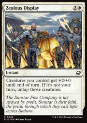 Zealous Display⁣ - Edge of Eternities⁣ (Common)⁣ [45] - El Duelista