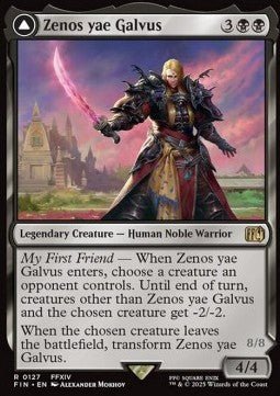 Zenos yae Galvus // Shinryu, Transcendent Rival - Magic: The Gathering - FINAL FANTASY (Rare) [FIN - 127] - El Duelista