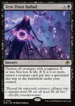 Zero Point Ballad⁣ - Edge of Eternities⁣ (Rare)⁣ [128] - El Duelista