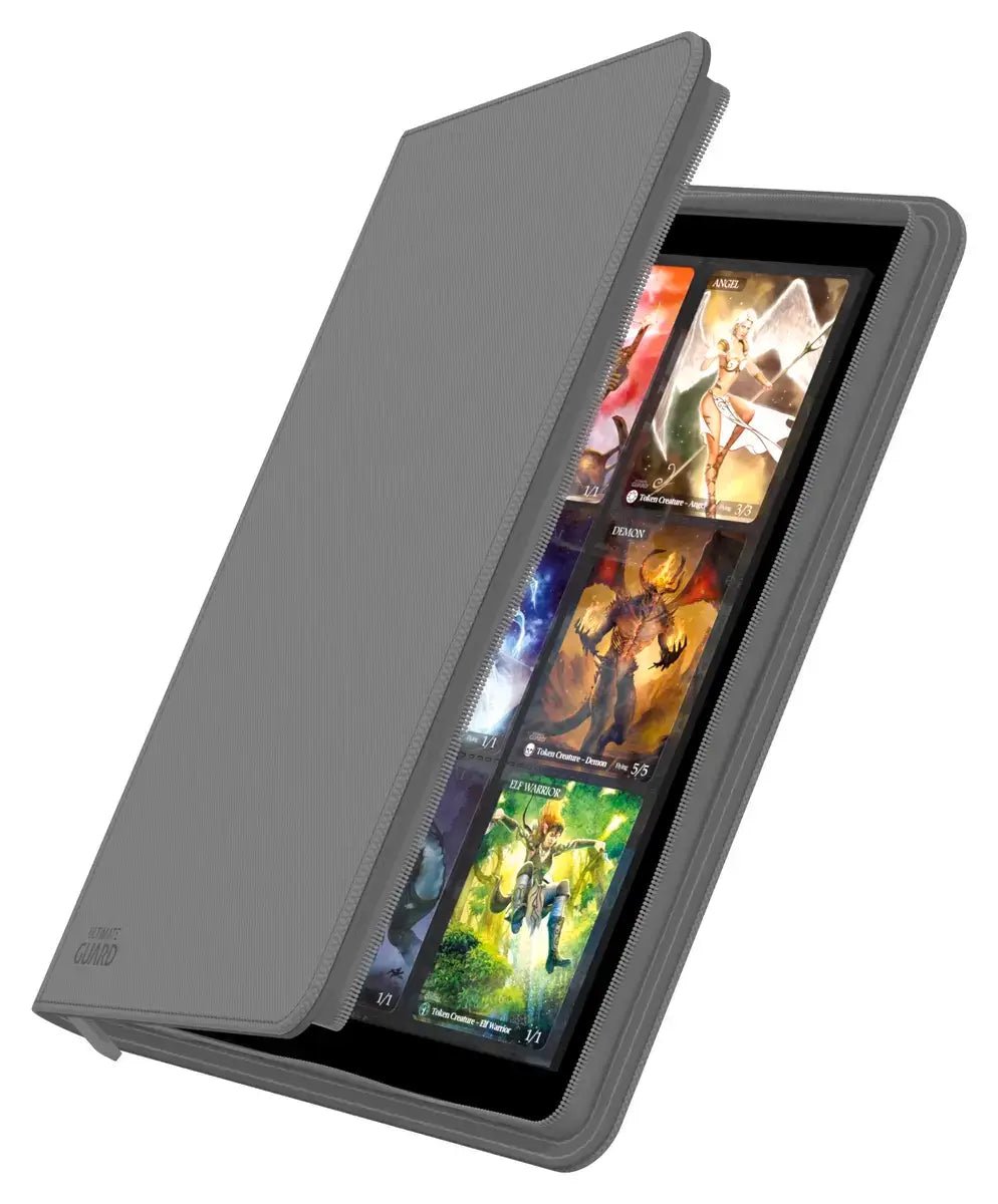 Zipfolio XenoSkin 9 - Pocket Binder (Gray) - El Duelista