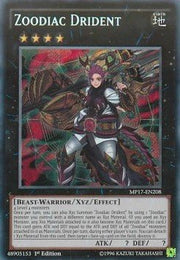 Zoodiac Drident - 2017 Mega - Tin Mega Pack (Secret Rare) [MP17 - 208] - El Duelista