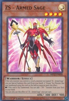 ZS - Armed Sage - 2022 Tin of the Pharaoh's Gods (Super Rare) [MP22 - 058] - El Duelista