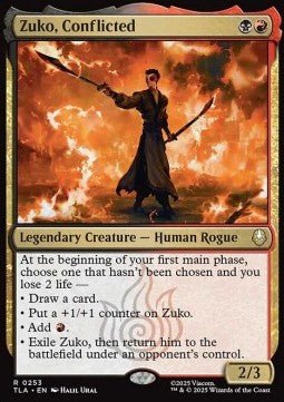 Zuko, Conflicted - Magic: The Gathering | Avatar: The Last Airbender (Rare) [TLA - 253] - El Duelista